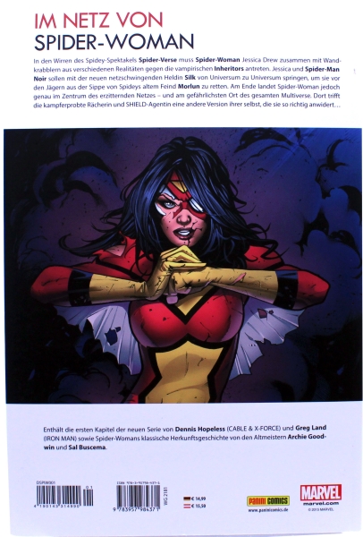Marvel Spider-Woman Comic Paperback Nr. 1: Im Netz der Spinnenjäger von Panini